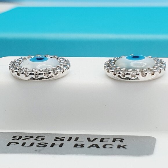 925 Sterling Silver CZ Beautiful Earrings for Women, 1USPAR4211 - Picture 11 of 11